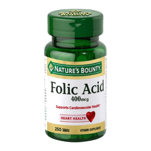 FOLIC ACID 400MCG (250 TABLETS)