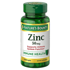 ZINC 50MG (100 CAPLETS)