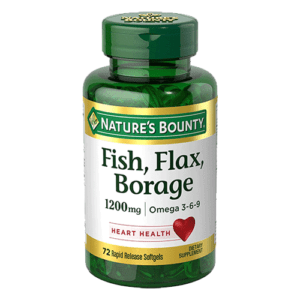 NB FISH FLAX BORAGE (72 SOFTGELS)