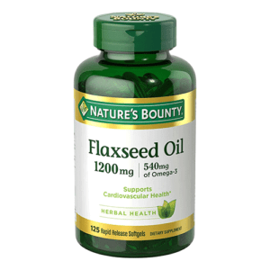 FLAXSEED OIL 1200MG (125 SOFTGELS)