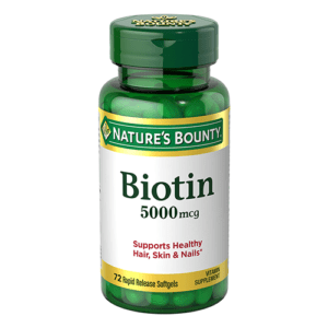 NB BIOTIN 5000MCG (72 SOFTGELS)