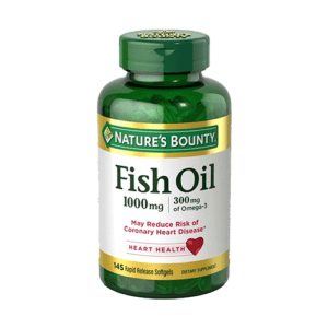 FISH OIL 1000MG PLUS OMEGA 3 (145 SOFTGELS)
