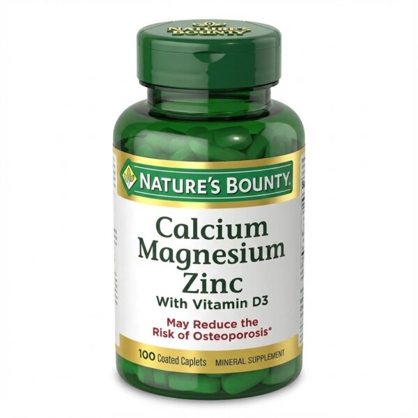 Nature's Bounty Pakistan Calcium Magnesium Zinc 100 Tabs For Joint Pain