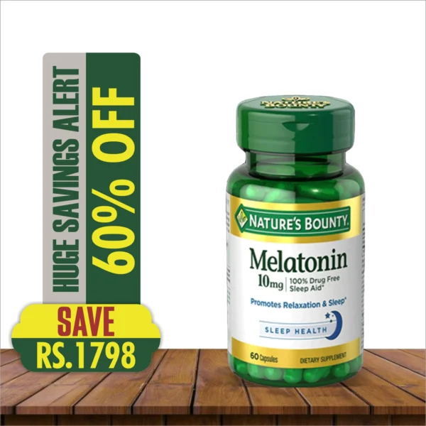 NATURE'S BOUNTY MELATONIN 10MG