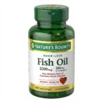 NATURE'S BOUNTY FISH OIL 1200MG PLUS OMEGA 3 60 SOFTGELS (TWIN PACK)