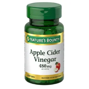 NATURES BOUNTY APPLE CIDER VINEGAR 480MG 200 TABS