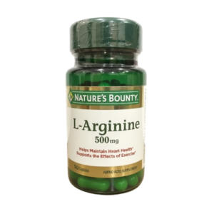 NATURES BOUNTY L-ARGININE 500MG 50