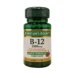 NATURES BOUNTY QUICK DISSOLVE VITAMIN B-12 2500MCG 75