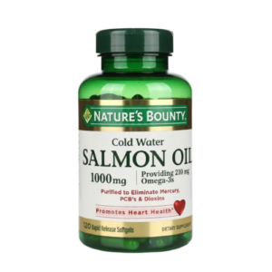 NATURES BOUNTY SALMON OIL 1000MG 120 SOFTGELS