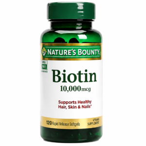 NATURE'S BOUNTY Biotin 10,000mcg 120 Softgels