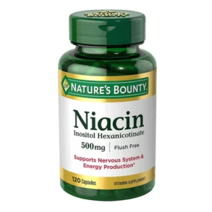 NB FLUSH FREE NIACIN 500MG 120 CAPSULES