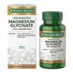 NATURE'S BOUNTY ADVANCED MAGNESIUM GLYCINATE 360 MG, 90 CAPSULES