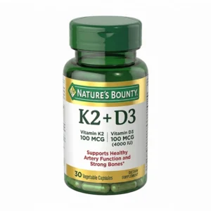 NB K2 + D3 CAPSULES 100 MCG, 30 CAPSULES