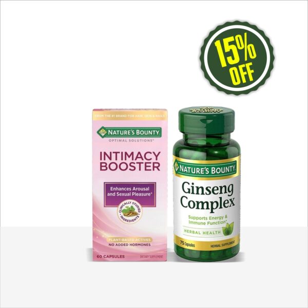 Nature's Bounty Intimacy Booster + Ginseng Complex